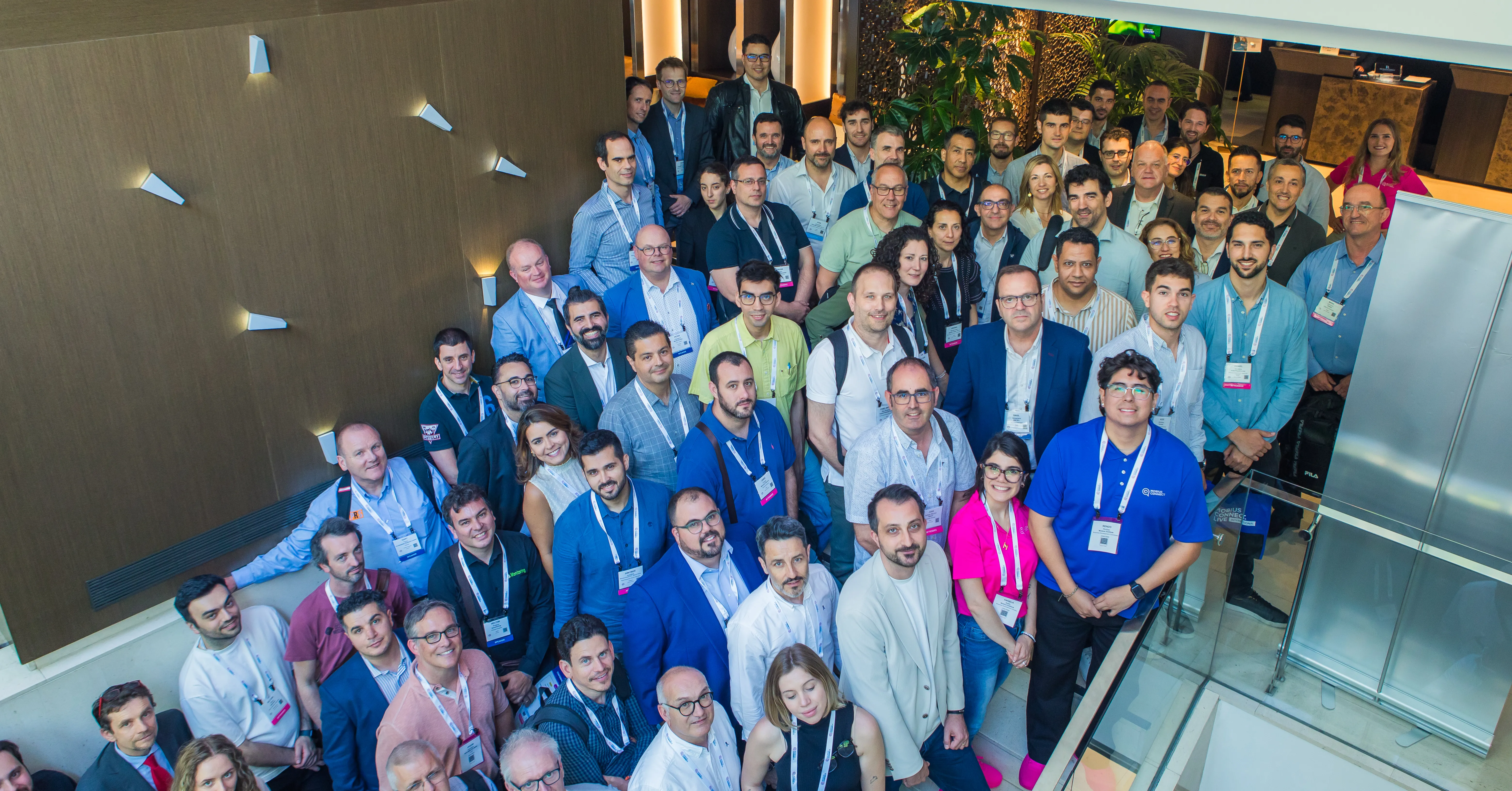 Great day at the Mobius Connect Live event in Barcelona